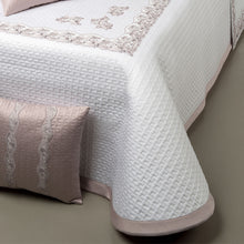 Load image into Gallery viewer, Nimes Light Quilted Bed Cover and comforter